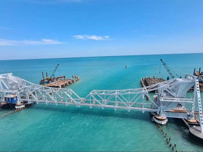 पंबन ब्रिज, तमिलनाडु - Pamban Bridge, Tamil Nadu