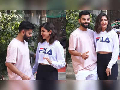 ફોટોગ્રાફર્સને પોઝ આપતી વખતે Virat Kohliએ પત્ની Anushka માટે કંઈક એવું કર્યું કે તેના ચહેરા પર સ્માઈલ આવી ને ફેન્સનું પણ દિલ પીગળ્યું 