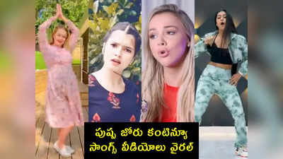 videos: పుష్ప మేనియా.. అదే జోరు కంటిన్యూ.. వీడియోలు వైరల్ 