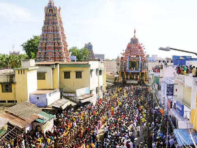 तिरुनेलवेली में नेल्लईअप्पर मंदिर - Nellaiappar Temple In Tirunelveli