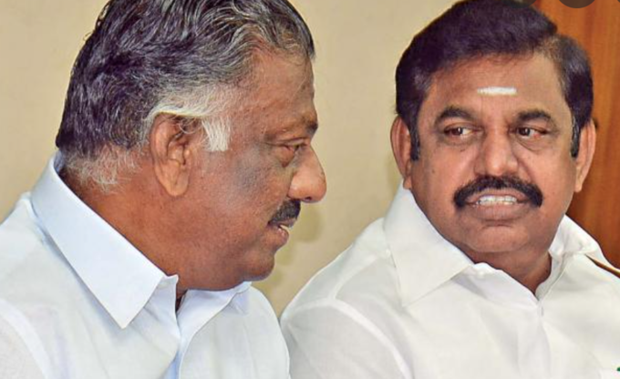 AIADMK&#39;s O Panneerselvam, K Palaniswami duo elected as party chiefs