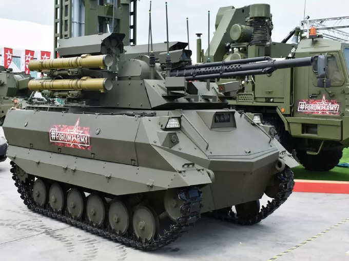 Russia Ukraine War Robotic Uran 9