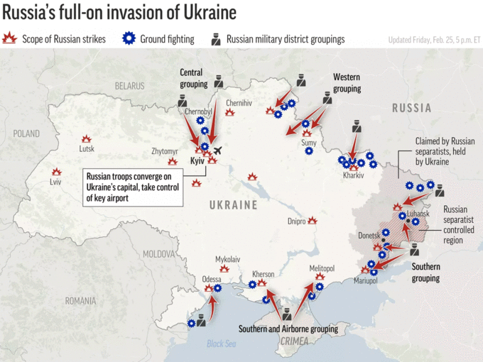 Ukraine-map