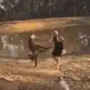 Kangaroo Punches Man