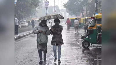 Delhi Weather News: दिल्ली में रातभर बारिश और ओलावृष्टि से तापमान में कमी, जानिए कैसा रहेगा संडे