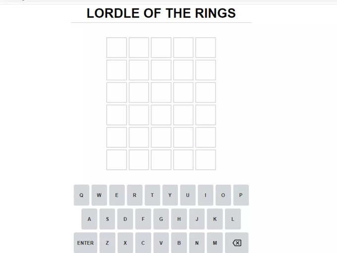 Lordle of the Ring