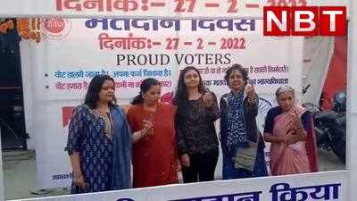 यूपी सरकार में कैबिनेट मंत्री सिद्धार्थ नाथ सिंह ने डाला वोट, कहा- लोकतंत्र की मतबूती के ल‍िए करें मतदान