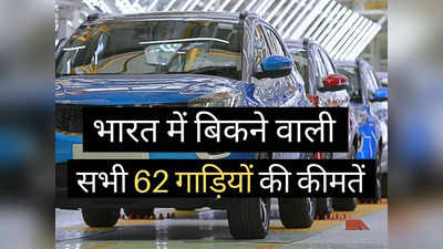 होली से पहले बदल गई इन 62 गाड़ियों की कीमतें, महज 2 मिनट में पढ़ें सभी 9 कार कंपनियों की पूरी प्राइस लिस्ट