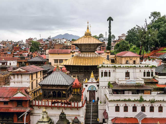 नेपाल के काठमांड़ु में पशुपतिनाथ का मंदिर - Pashupatinath Temple in Kathmandu, Nepal