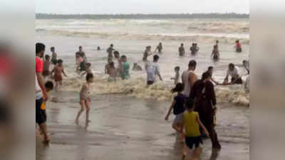 Palghar : दुर्दैवी! केळवे समुद्रात २ बालकांसह ४ जण बुडाले