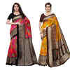 fcity.in - Banarasi Silk Saree Combo With Blouse Piece / Aakarsha Pretty  Sarees