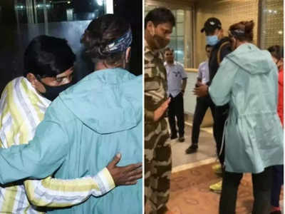 Shahrukh Khan ने ड्राइवर को लगाया गले, सिक्‍योरिटी गार्ड के सामने जोड़े हाथ, एयरपोर्ट पर दिल ले गया Pathan