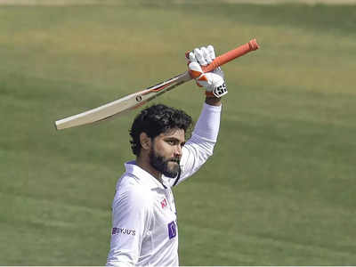 पहला टेस्ट : दूसरे दिन जडेजा के शानदार शतक से श्रीलंका के खिलाफ मजबूत स्थिति में भारत
