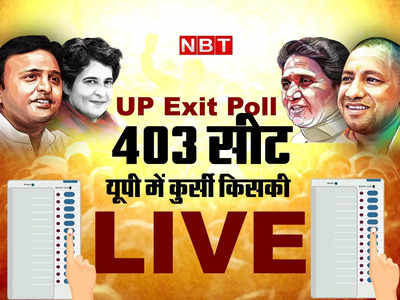 Uttar Pradesh Exit poll 2022: उत्तर प्रदेश में बहुमत से बन रही योगी आदित्यनाथ सरकार, TIMES NOW VETO के सर्वे रिपोर्ट में जानें सब कुछ