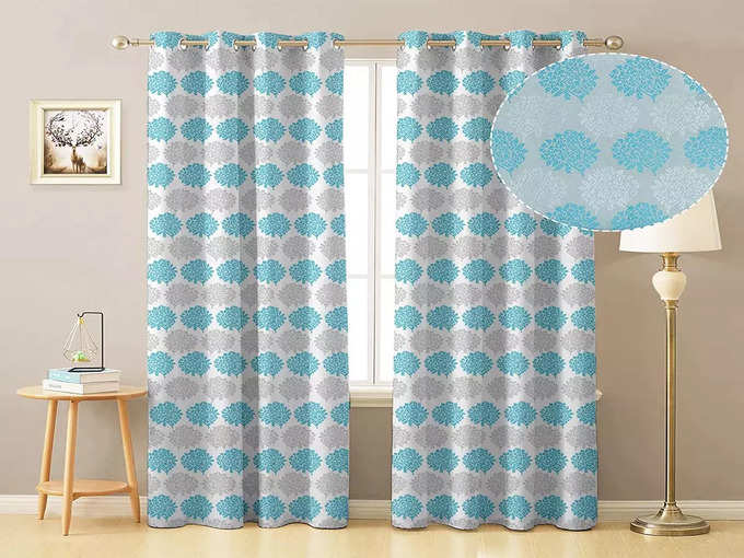 Cloth Fusion Damask Jacquard Weave Heavy Curtain for Door