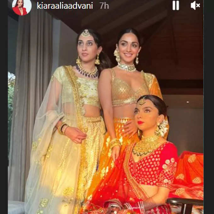 kiara advani sister wedding1