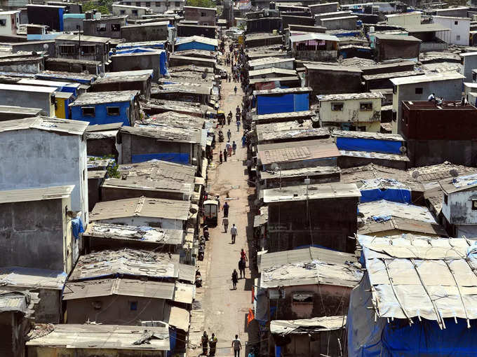 मुंबई में धारावी बस्तियां - Dharavi Slums in Mumbai in Hindi