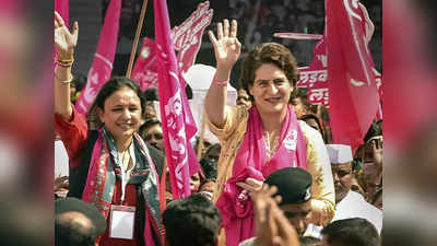 लखनऊ की सड़कों पर गूंजे लड़की हूं लड़ सकती हूं के नारे, महिला दिवस पर प्रियंका गांधी ने निकाला पैदल जुलूस