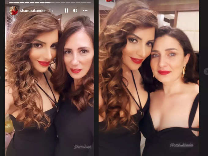 shama sikander celebrating her bachelorette party