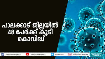 പാലക്കാട് ജില്ലയിൽ 48 പേർക്ക് കൂടി കൊവി‍ഡ്