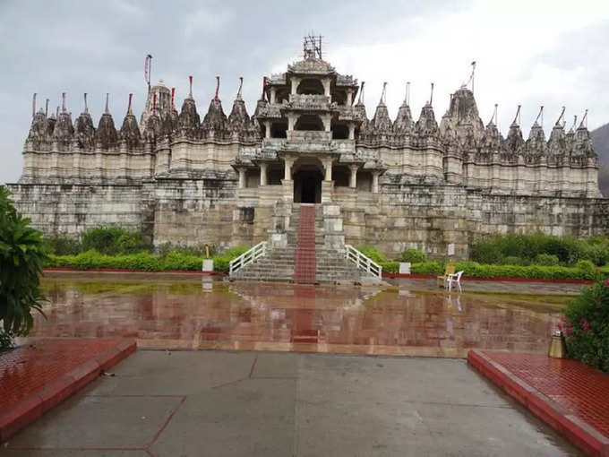 रणकपुर जैन मंदिर, राजस्थान - Ranakpur Jain Temple, Rajasthan in Hindi