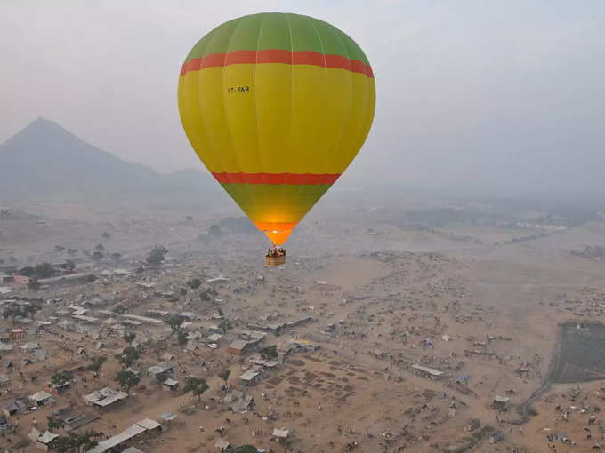 ​ಪುಷ್ಕರ್‌ನಲ್ಲಿ ಕ್ಯಾಪಿಂಗ್