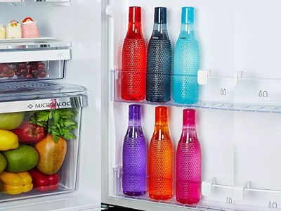लीक प्रूफ और हाई क्वालिटी प्लास्टिक से बने हैं ये Bottles, गर्मी में फ्रिज के लिए रहेंगी बेस्ट