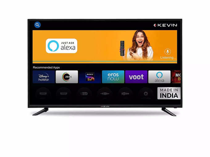 ​Kevin 43 inches FHD Smart LED TV KN43ALEXA (Black) (2021 Model) With Alexa Built-in