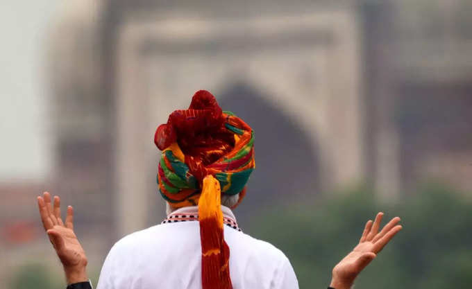 PM Modi at red fort