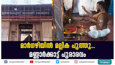 മാർഗഴിയിൽ മല്ലിക പൂത്തു... മണ്ണാർക്കാട്ട് പൂരാരവം