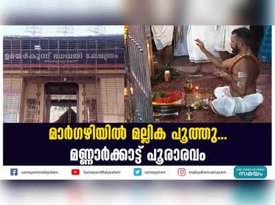 മാർഗഴിയിൽ മല്ലിക പൂത്തു... മണ്ണാർക്കാട്ട് പൂരാരവം