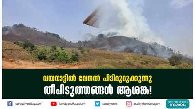 വയനാട്ടില്‍ വേനല്‍ പിടിമുറുക്കുന്നു; തീപിടുത്തങ്ങള്‍ ആശങ്ക!