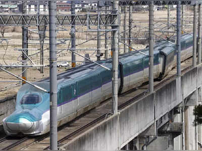 Japan Earthquake: जपानला भूकंपाचा हादरा; दोघांचा मृत्यू, धावती बुलेट ट्रेन रुळावरून घसरली...