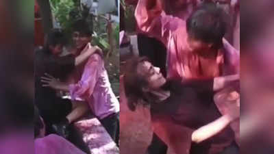 Video: होली पर शाहरुख खान और गौरी ने कभी किया था क्रेज़ी डांस, दोनों ऐसे झूमे जैसे पी ली हो भांग
