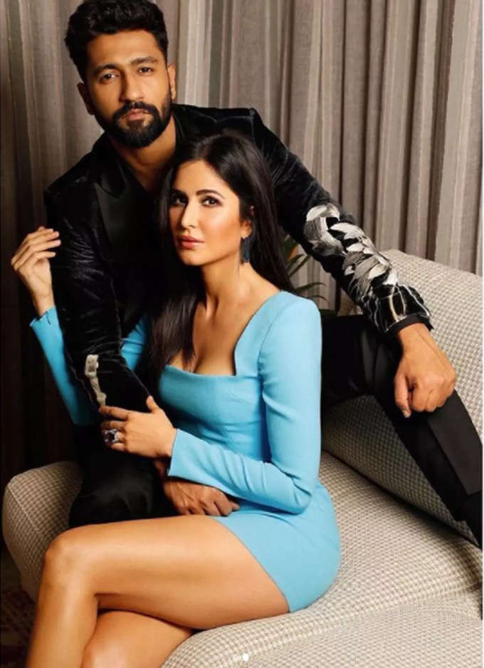 Vicky Kaushal Katrina Kaif Romantic pictures on holi