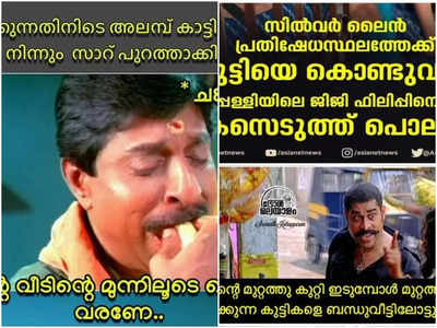 കെ റെയിൽ പേര് മാറ്റി കുറ്റി റെയിൽ എന്നാക്കുമോ? ട്രോളുകൾ