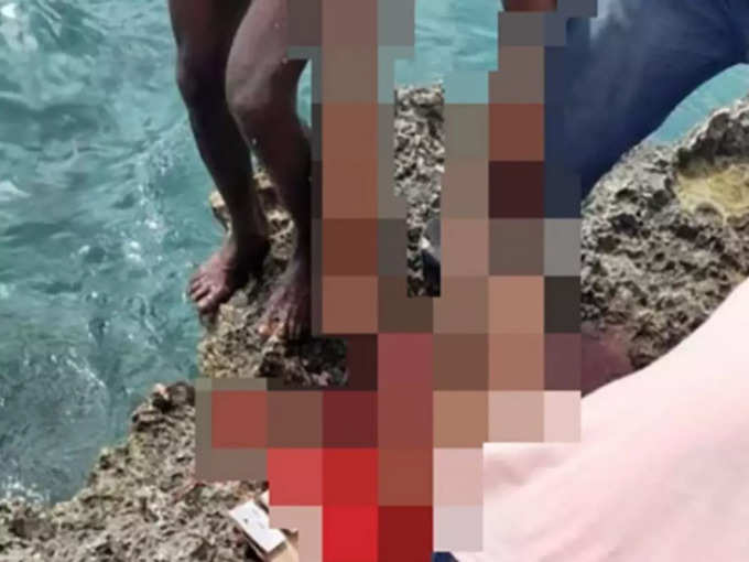 Shark Attack on man in caribbean sea shocking news