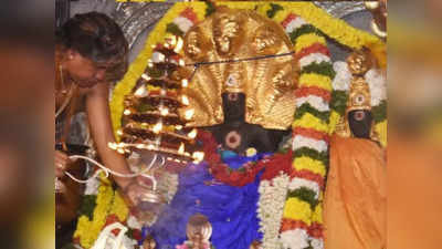 ராகு கேது பெயர்ச்சி வீடியோ : திருநாகேஸ்வரத்தில் நாகநாத சுவாமி கோவிலில் குவிந்த பக்தர்கள்