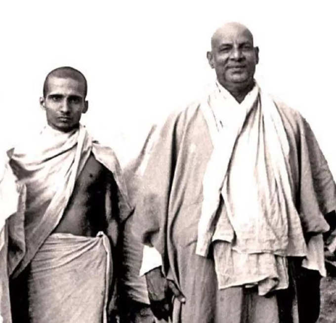 Swami Shivananda and Krishnananda