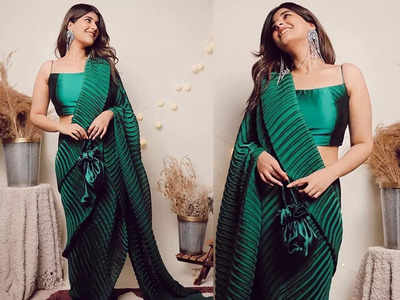 Women Green Saree: बेहतरीन क्वालिटी वाली इन ग्रीन साड़ी को पहनकर आप दिखेंगी सबसे ज्यादा अट्रैक्टिव, कंफर्ट में भी हैं नंबर वन