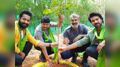 Green India Challengeలో ఆర్ఆర్ఆర్ టీం.. హిందీలో దంచికొట్టిన ఎన్టీఆర్ 