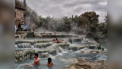 Hot Water Springs in India इन कुंडों का पानी कभी नहीं होता ठंडा, सर्दियों में खूब नहाते हैं लोग