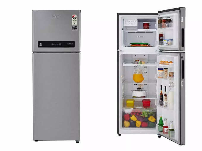 ​Whirlpool 265 L 3 Star Inverter Frost-Free Double Door Refrigerator with Intellisense inverter technology