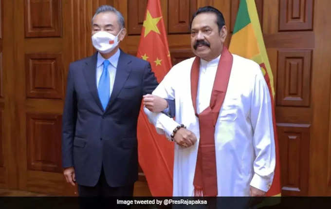 Rajapaksa with China Minister
