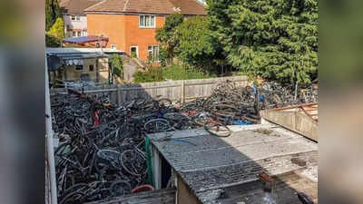 घर के गार्डन में छुपा रखी थी 500 से ज्यादा चोरी की साइकिलें, गूगल के कारण पकड़ा गया