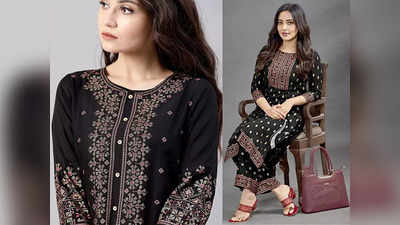 इन काले सूट में हर किसी को घायल कर देगा आपका लुक, जबर डिमांड में भी हैं Black Kurti