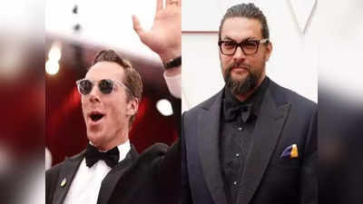 Oscars 2022: यूक्रेन के सपोर्ट में उतरे सितारे, रेड कार्पेट पर Benedict Cumberbatch और Jason Momoa की फोटो वायरल