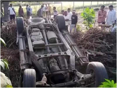 Sitapur Road Accident: तेज रफ्तार स्कॉर्पियो की टक्कर से 2 लोगों की दर्दनाक मौत, 4 गंभीर रूप से घायल