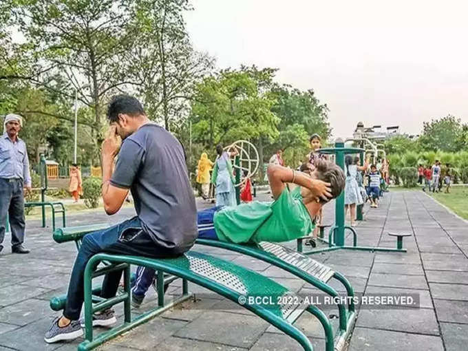 नोएडा के पास मेघदूतम पार्क - Meghdootam Park noida near Noida in Hindi