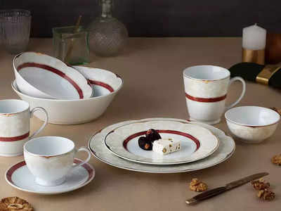 அழகிய cup and saucer set’கள் இப்போது மெகா ஆஃபரில்.